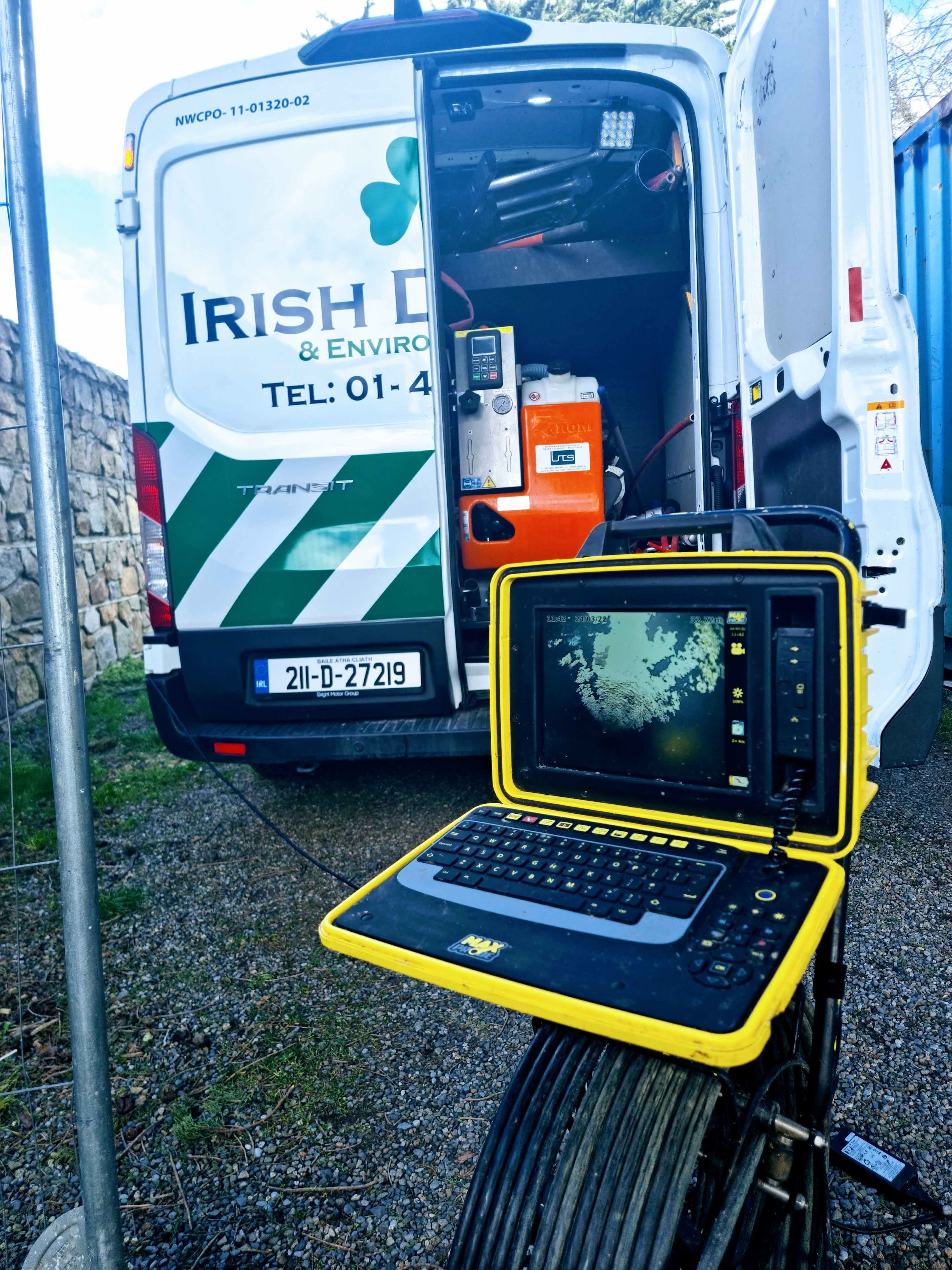 CCTV drain survey